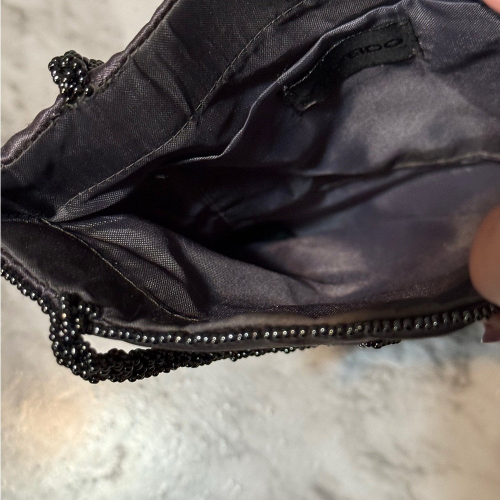 Elegant Black Beaded Women's Bag - Picture 7 of 7